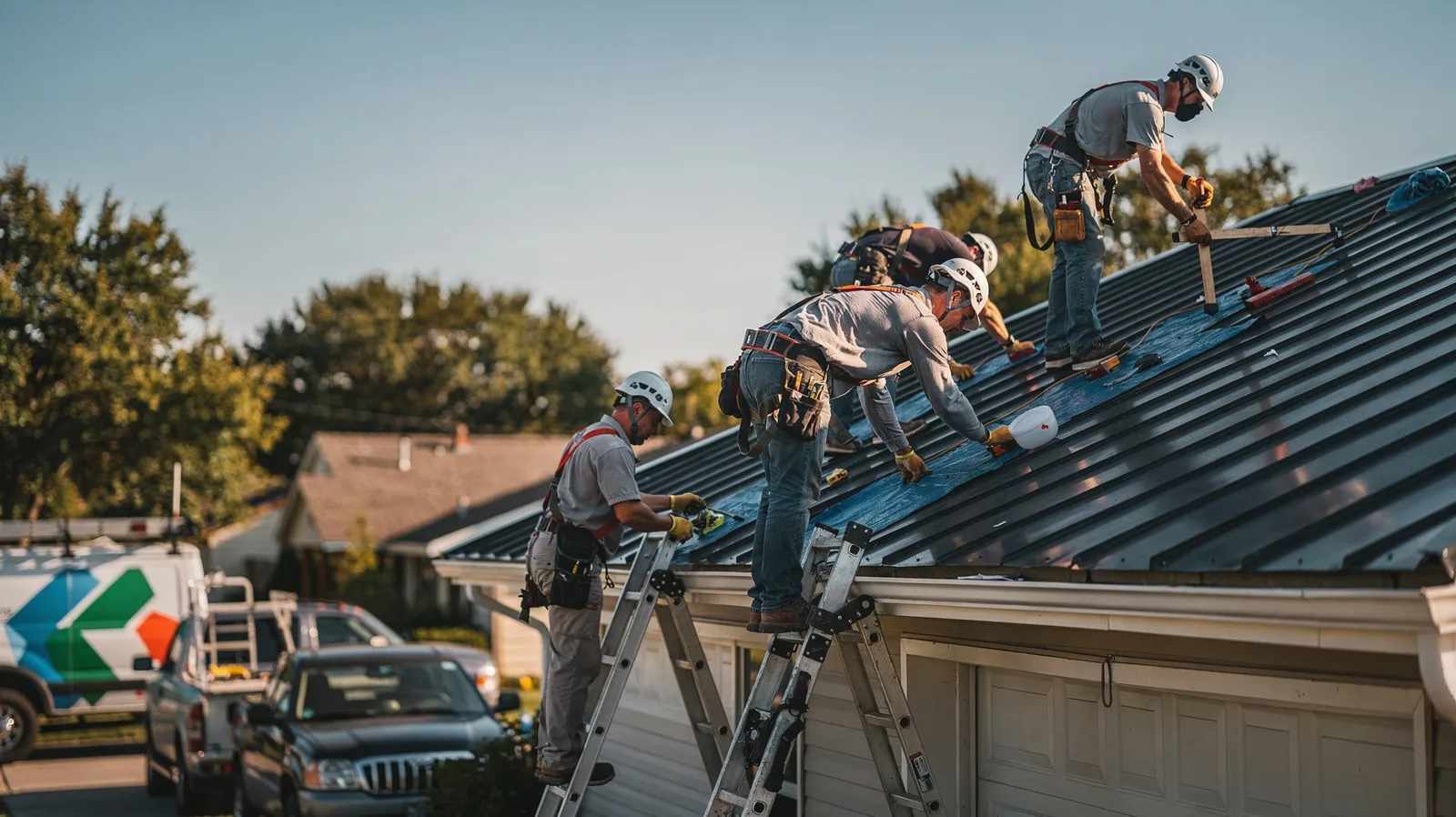 Metal Roof Installation in Clarendon Hills, IL near me